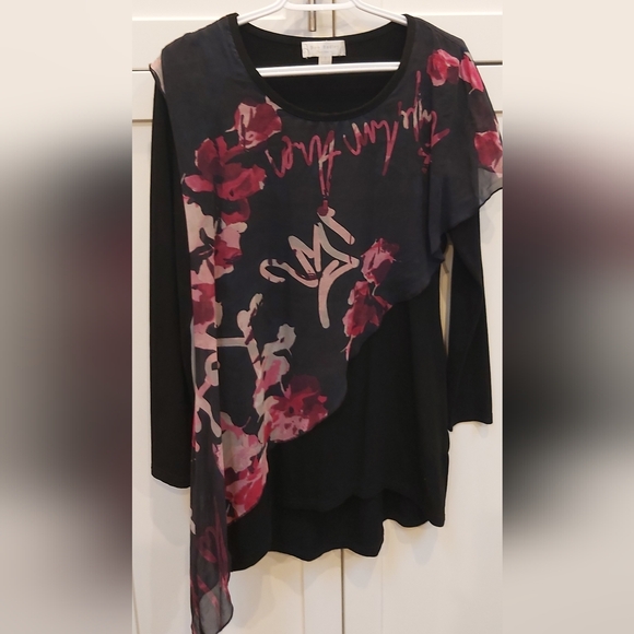 Boo Radley silk and jersey tunic - Picture 8 of 8